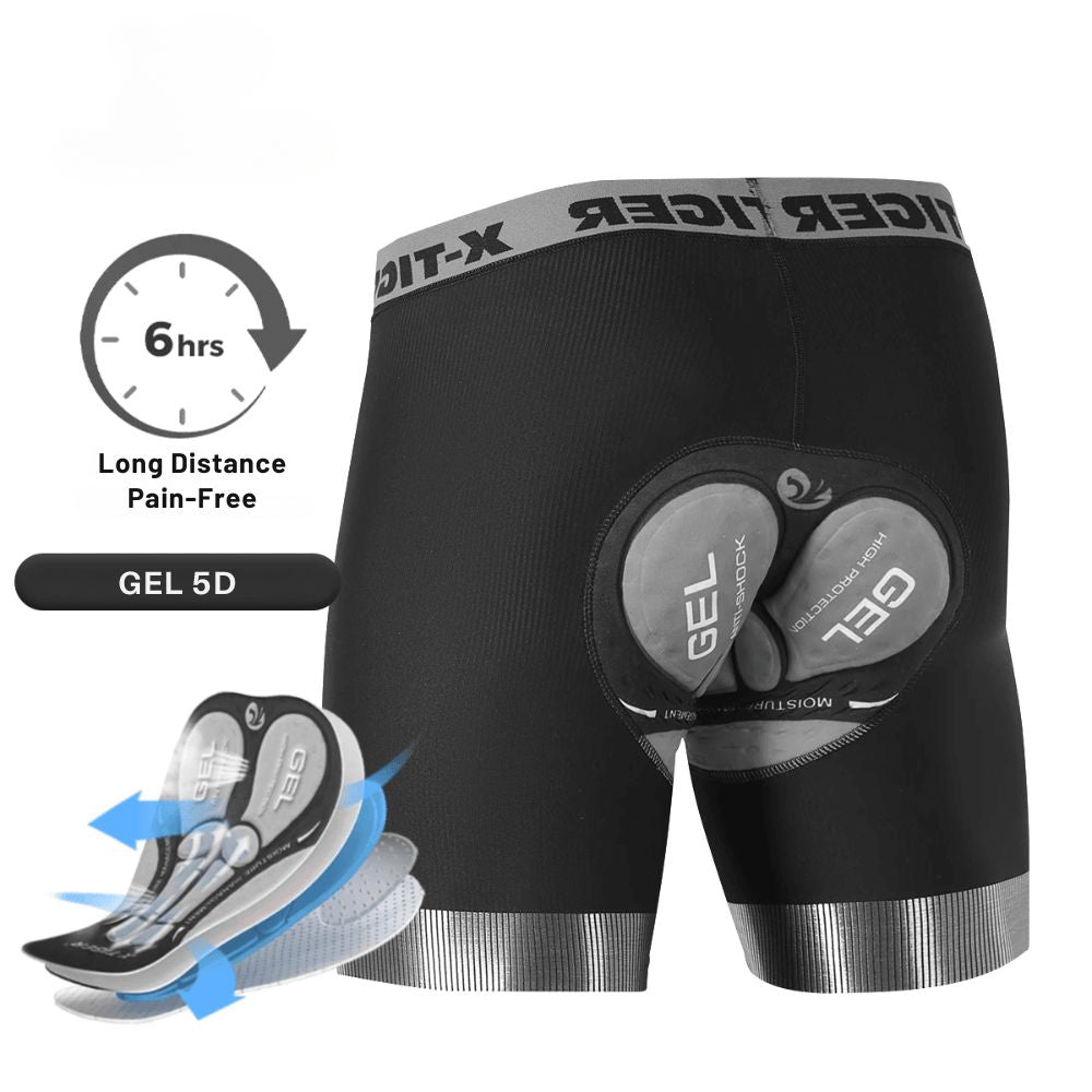 Cyclonix UK - Cycling Underwear with 5D Gel Padding – RideGuard™