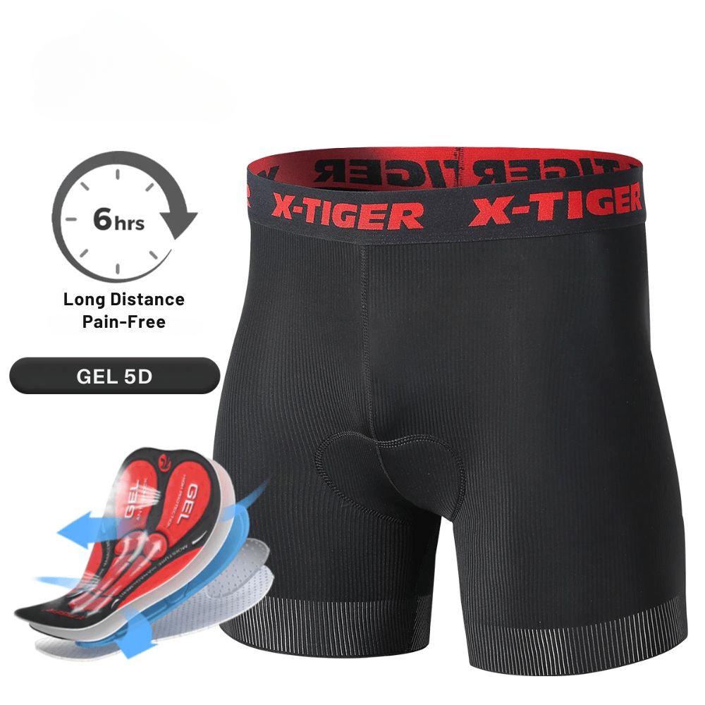 Cyclonix UK - Cycling Underwear with 5D Gel Padding – RideGuard™