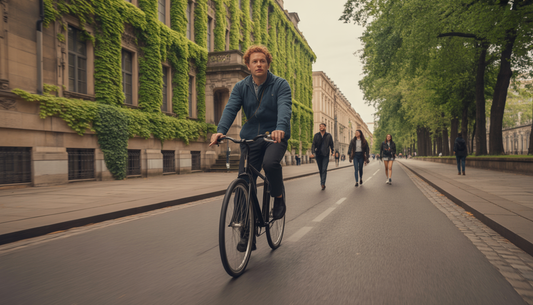 cycling in cambridge university town