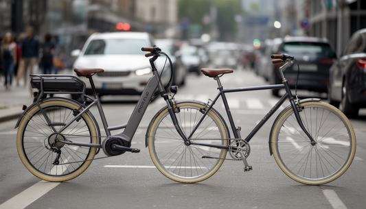 e-bikes vs normal bikes commuting