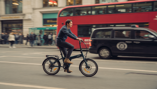folding e-bike commuting london