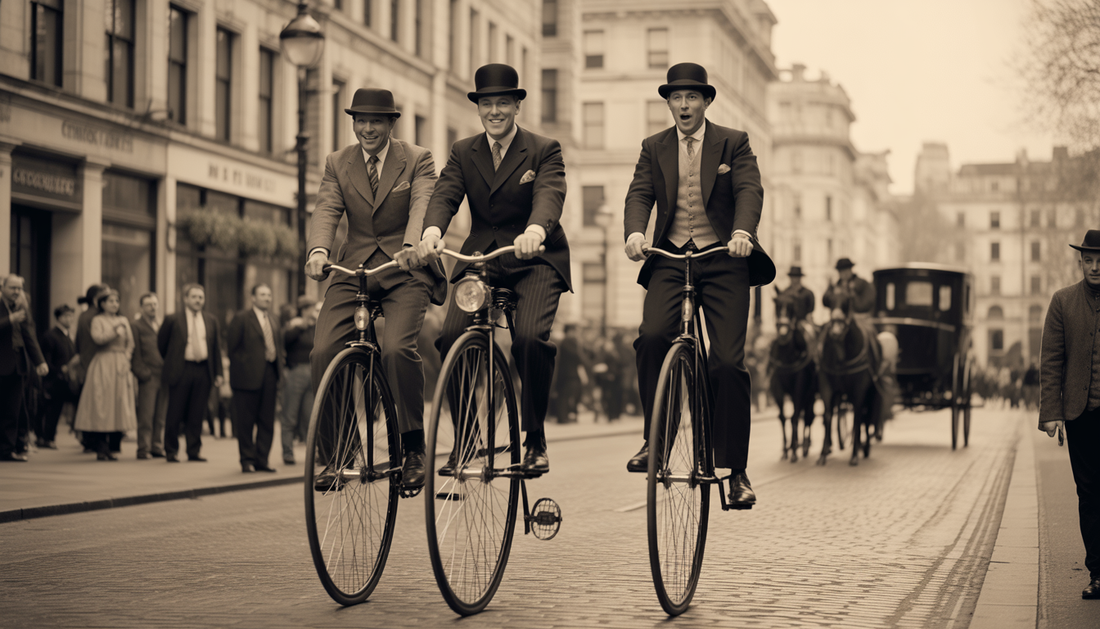 first bicycles in uk history