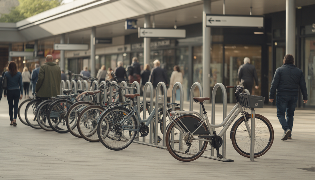 bike parking in shopping centres
