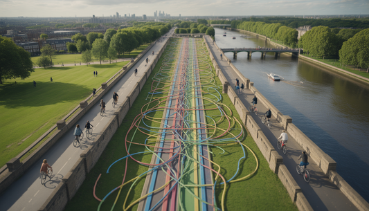 cycling routes in london