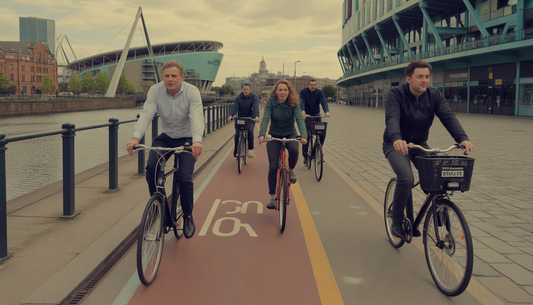cycling in manchester city