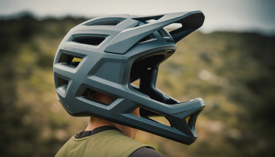 mtb helmet with strong ventilation