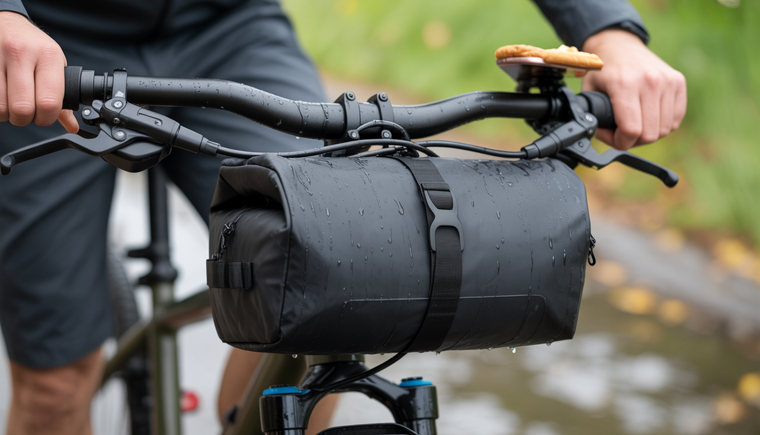 waterproof handlebar bag cycling