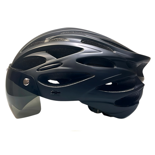 Cyclonix UK - Bike Helmet with Detachable Visor & LED – CycloGuard™