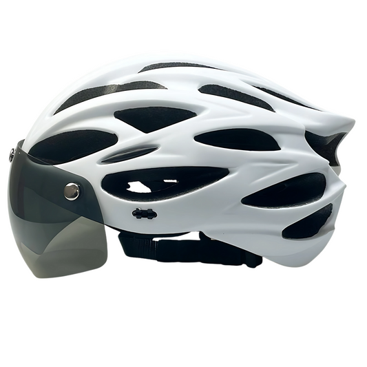 Cyclonix UK - Bike Helmet with Detachable Visor & LED – CycloGuard™