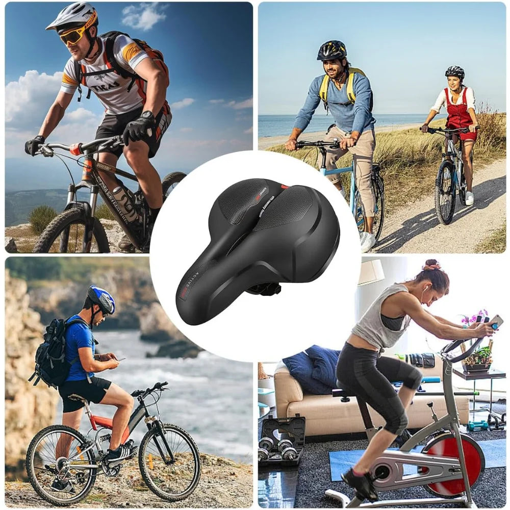 Cyclonix UK - Maximum Comfort Bike Saddle – CycloSoft™