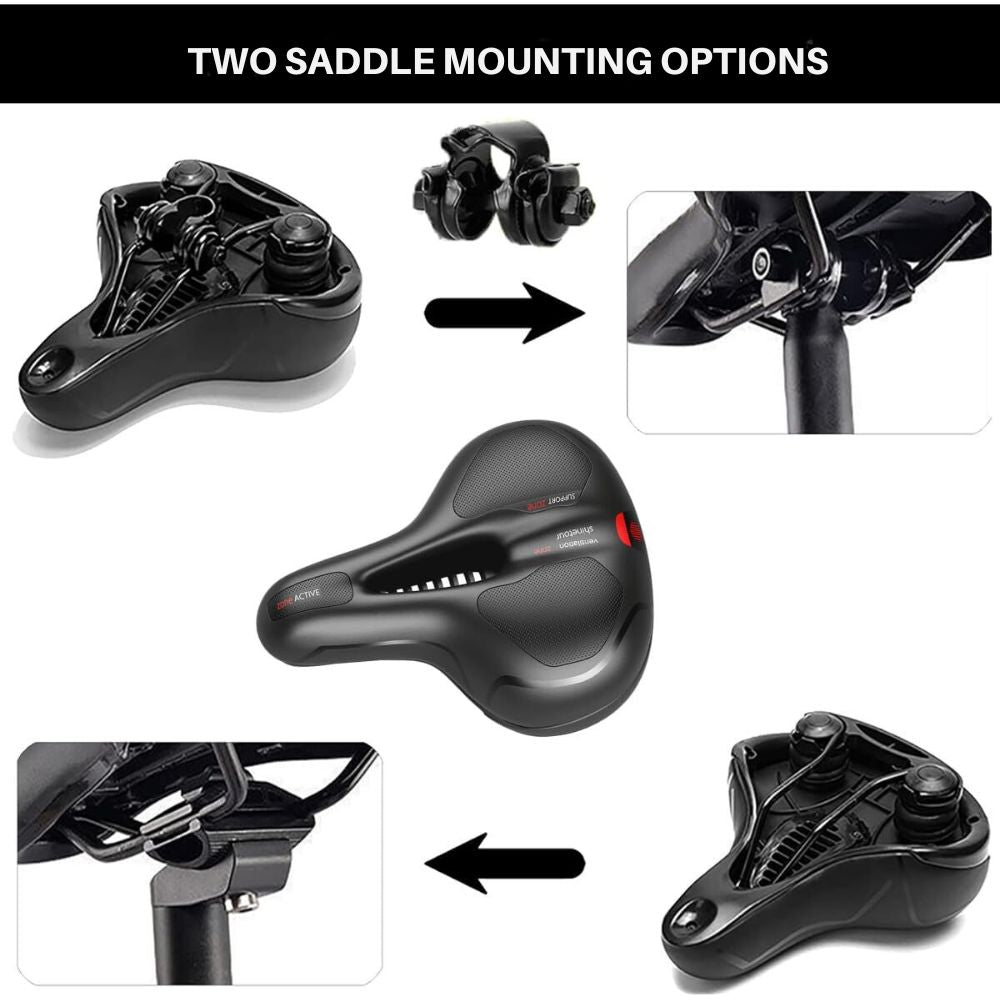 Cyclonix UK - Maximum Comfort Bike Saddle – CycloSoft™
