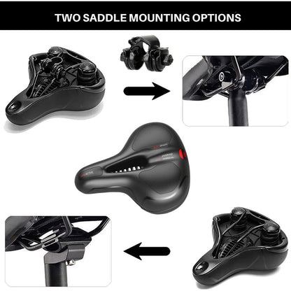 Cyclonix UK - Maximum Comfort Bike Saddle – CycloSoft™
