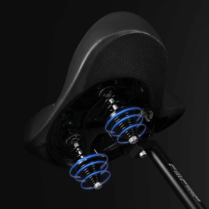 Cyclonix UK - Extra Wide Comfort Bike Saddle – MaxiComfort™