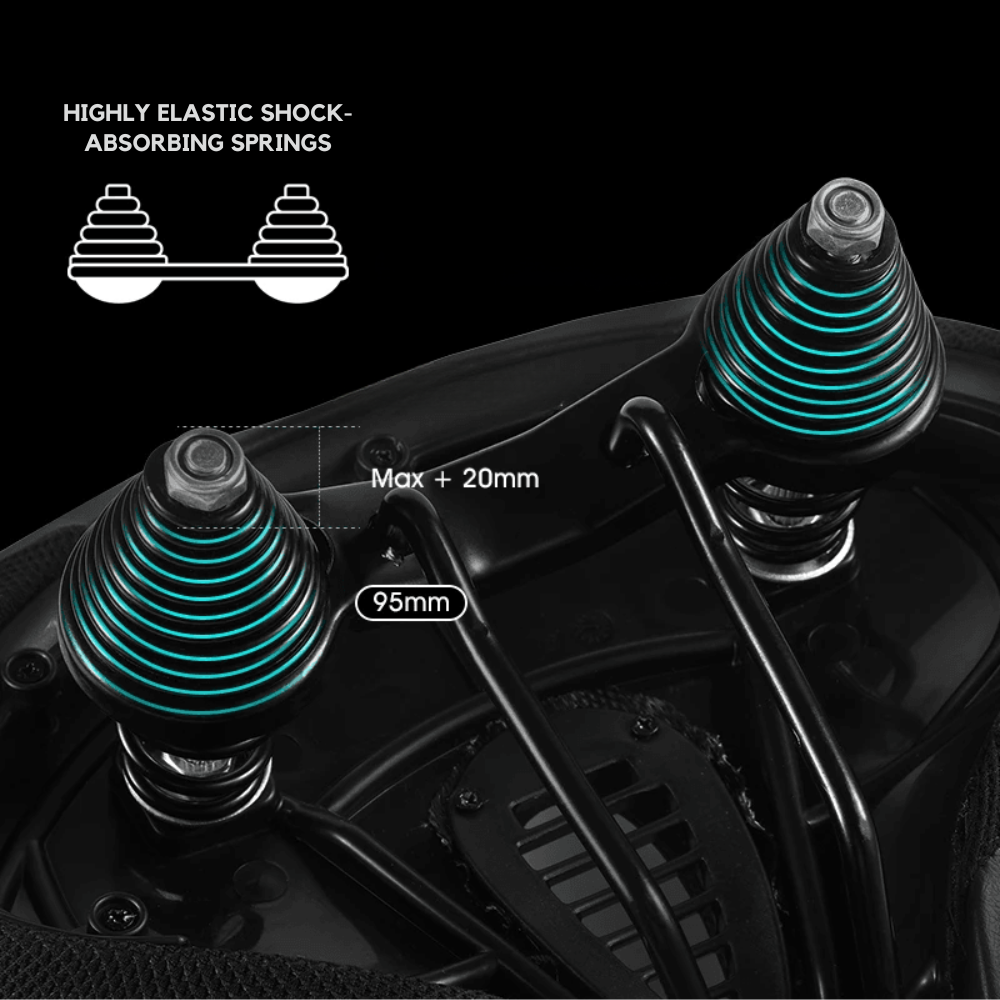 Cyclonix UK - Extra Wide Comfort Bike Saddle – MaxiComfort™