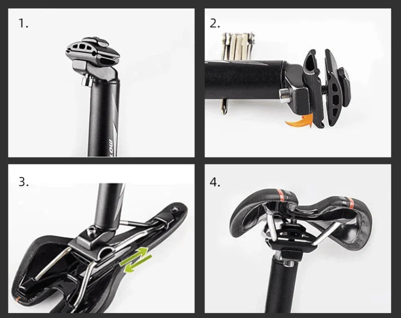 Cyclonix UK - Comfort City Bike Saddle – UrbanSoft™