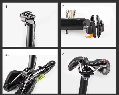 Cyclonix UK - Comfort City Bike Saddle – UrbanSoft™