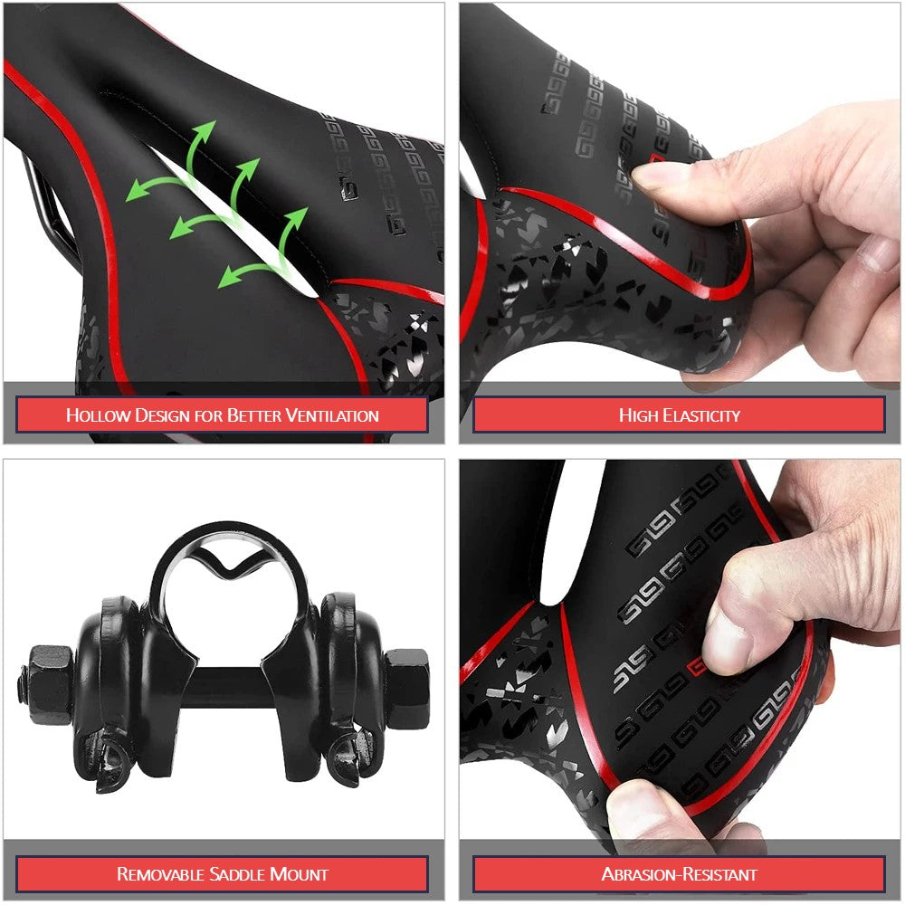 Cyclonix UK - Sport Comfort Bike Saddle – VeloxSeat™
