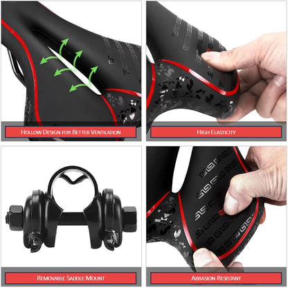 Cyclonix UK - Sport Comfort Bike Saddle – VeloxSeat™