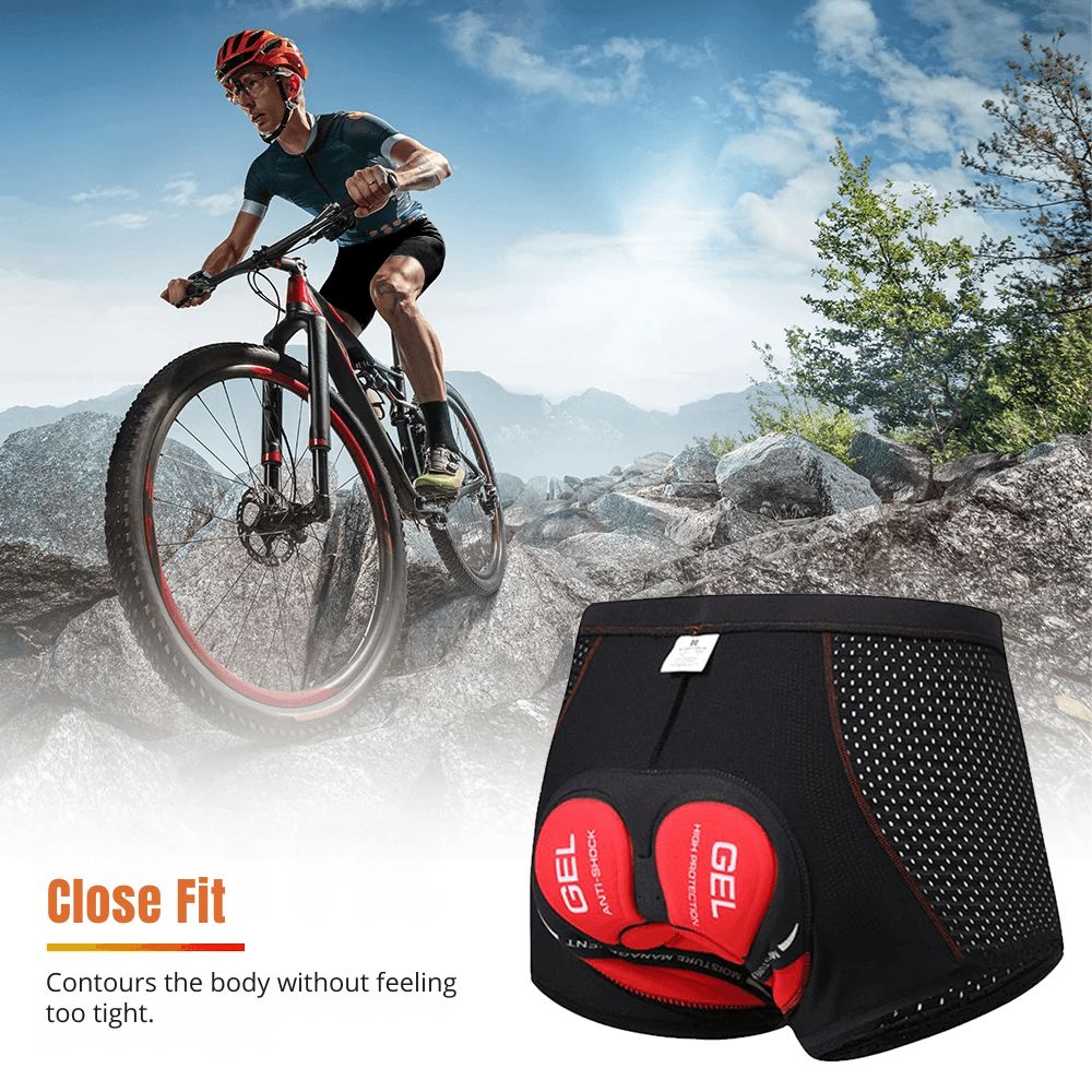 Cyclonix UK - Cycling Underwear with 5D Gel Padding – CycloGel™