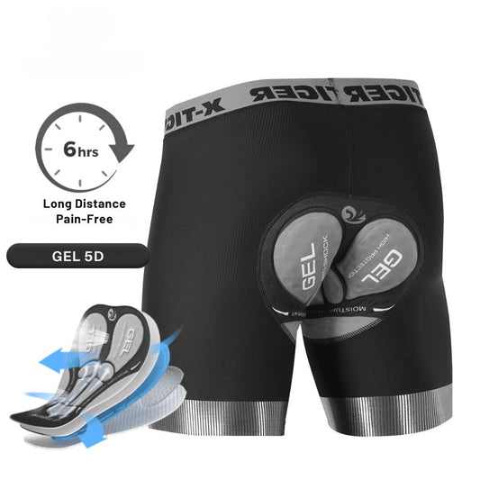 Cyclonix UK - Cycling Underwear with 5D Gel Padding – RideGuard™