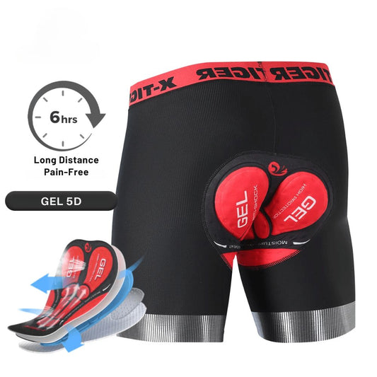 Cyclonix UK - Cycling Underwear with 5D Gel Padding – RideGuard™