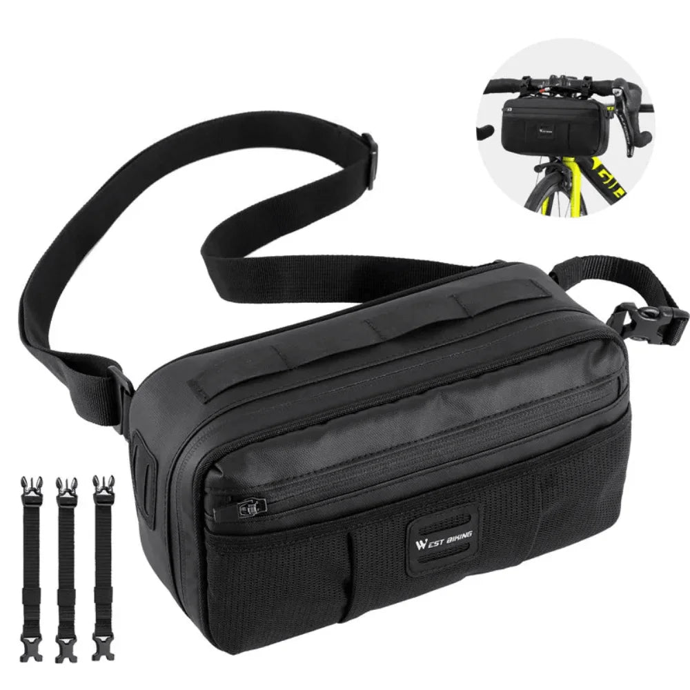 Cyclonix UK - Spacious Handlebar Bag – BarCarrier™
