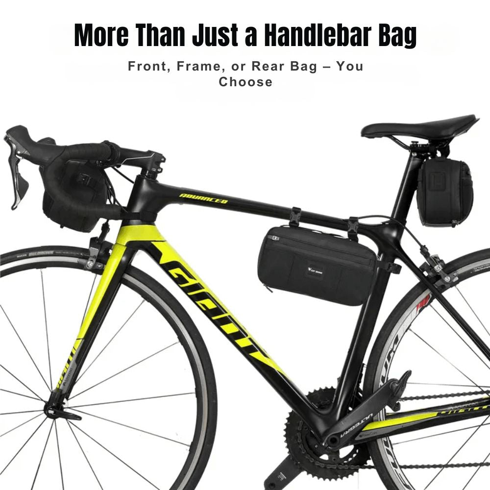 Cyclonix UK - Spacious Handlebar Bag – BarCarrier™