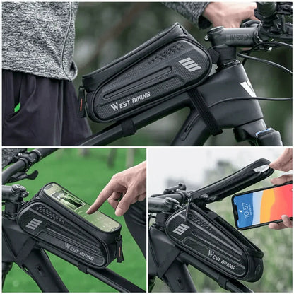 Cyclonix UK - Handlebar Bag with Touchscreen Access – HandleBag™