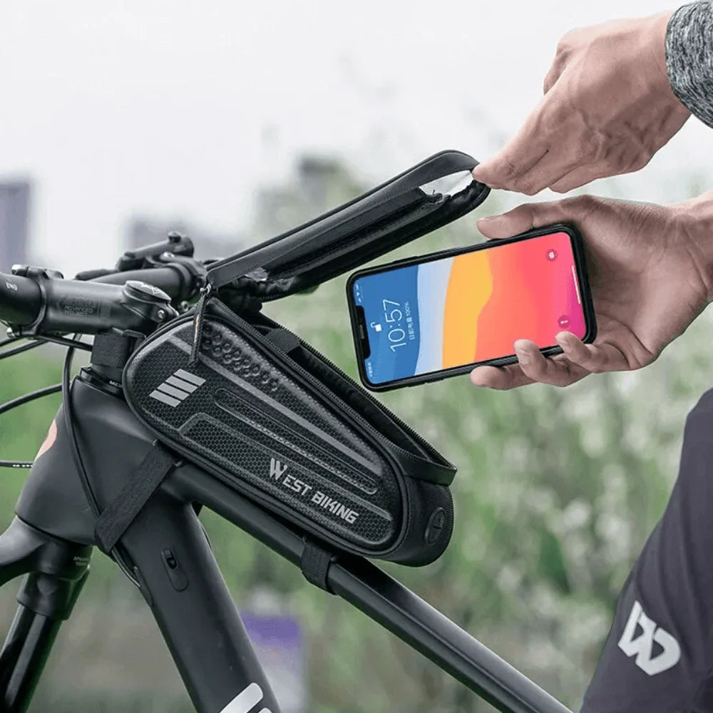 Cyclonix UK - Handlebar Bag with Touchscreen Access – HandleBag™