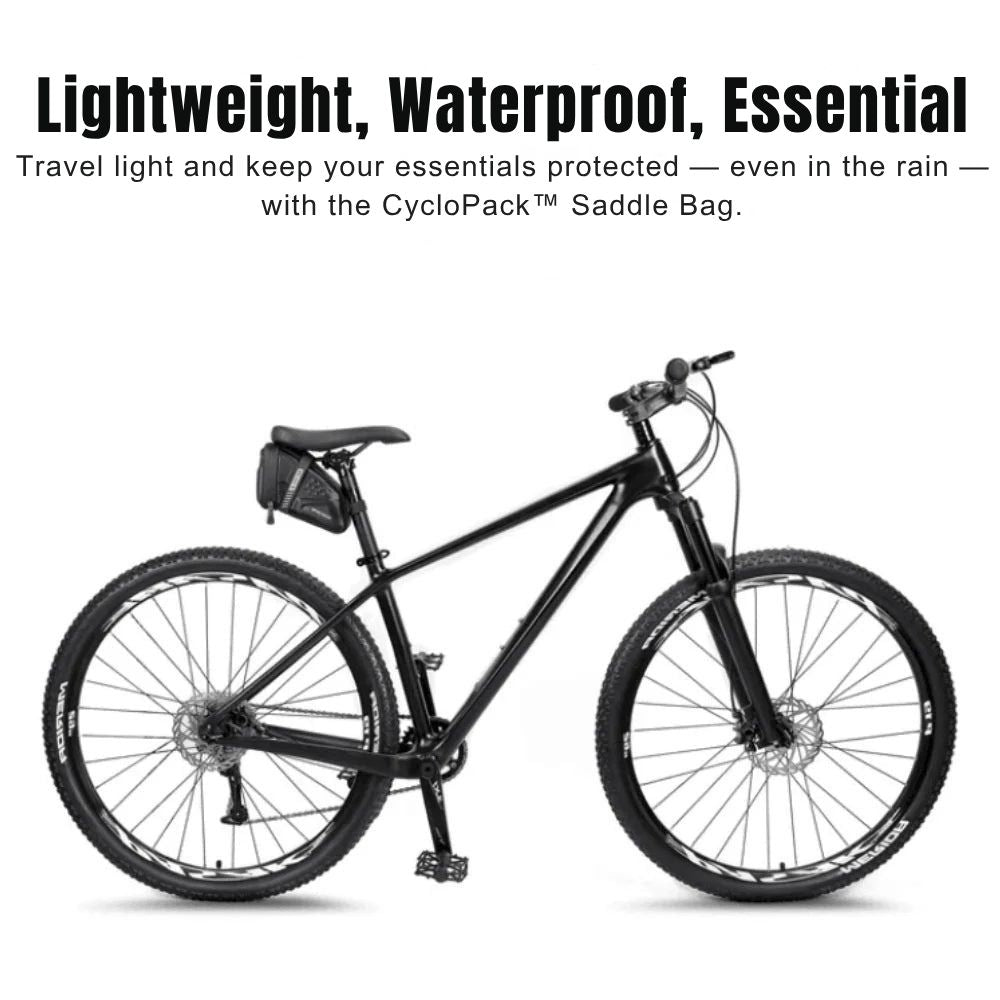 Cyclonix UK - Saddle Bag for Daily Rides & Tours – CycloPack™